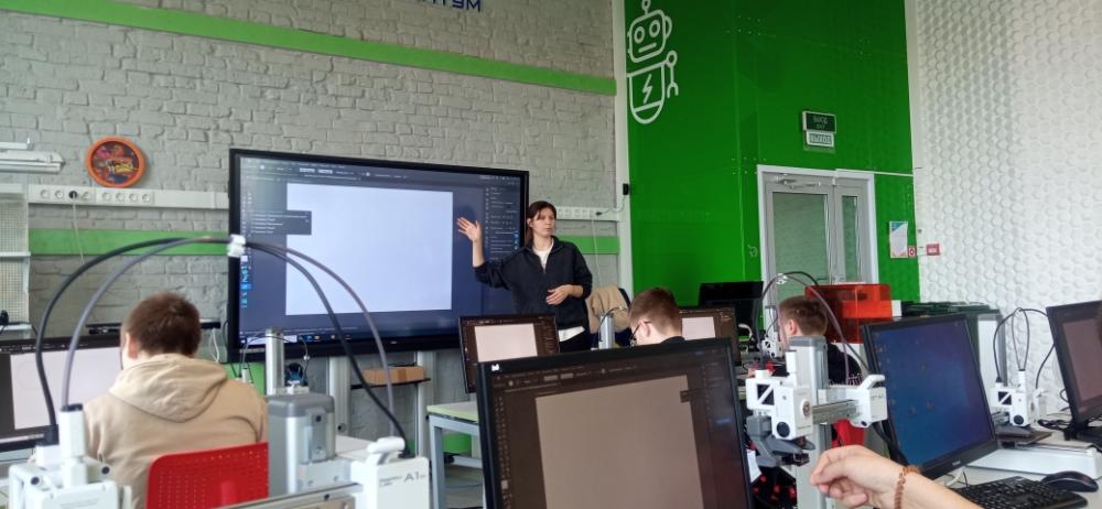 Занятие в Кванториуме 17 марта