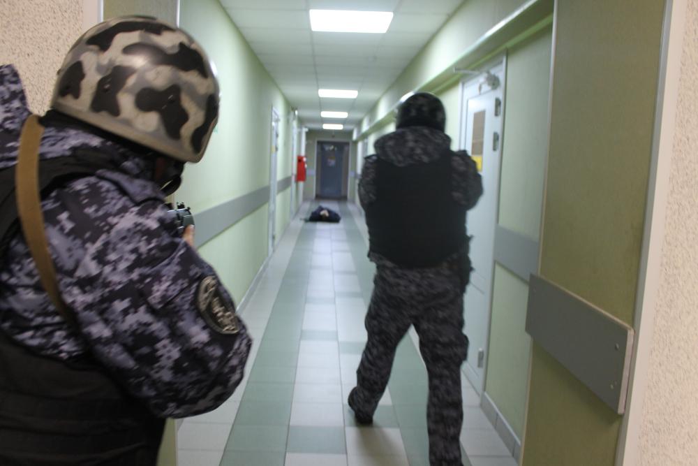 Учебная тренировка по антитеррористической безопасности