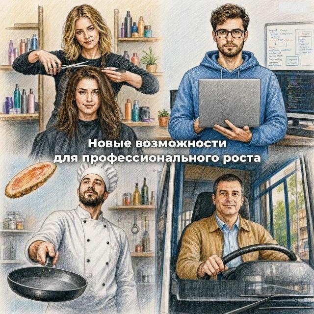 Служба занятости приглашает на бесплатное обучение